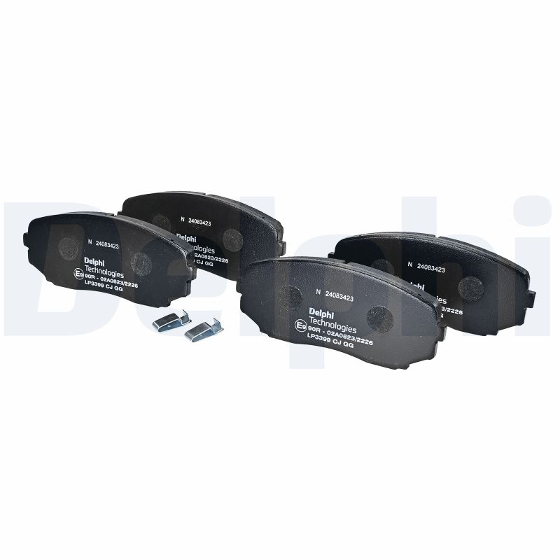 Brake Pad Set, disc brake - LP3399 DELPHI