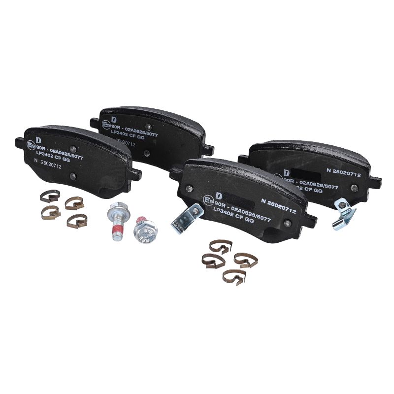 Brake Pad Set, disc brake - LP3402 DELPHI