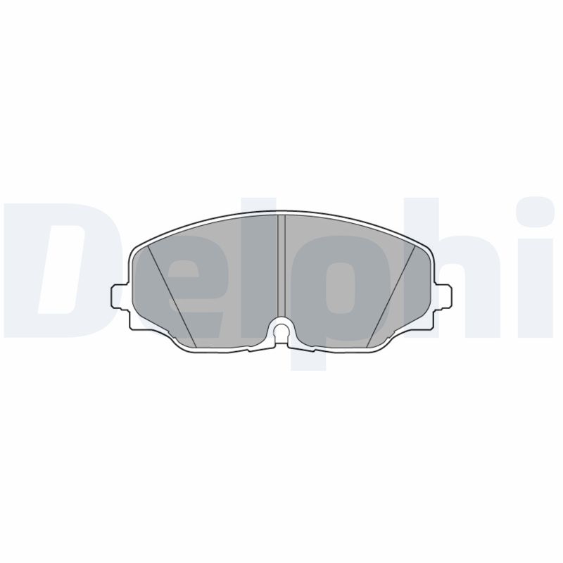 Kit pastiglie freno, Freno a disco - LP3543 DELPHI