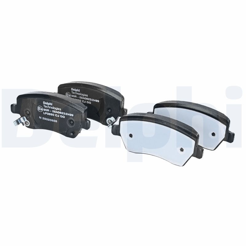 Kit pastiglie freno, Freno a disco - LP3550 DELPHI