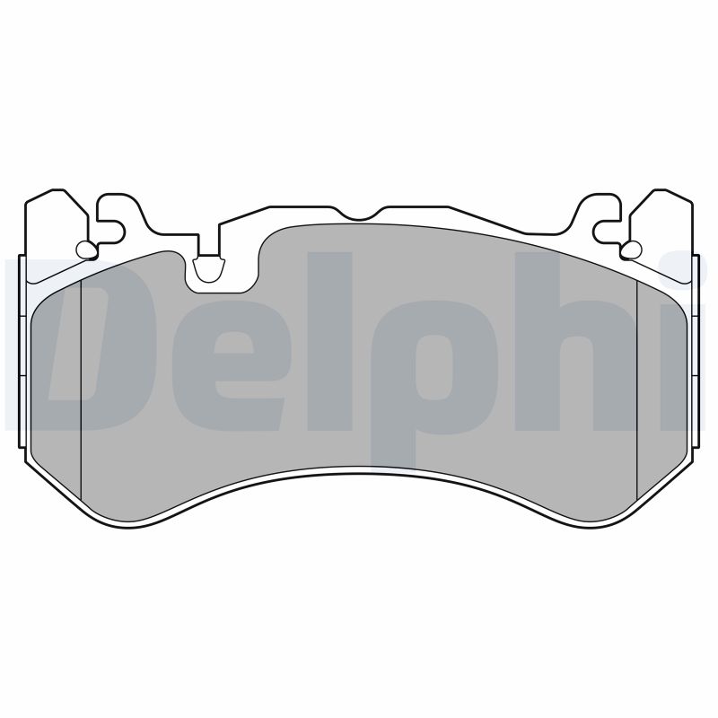 Kit pastiglie freno, Freno a disco - LP3589 DELPHI