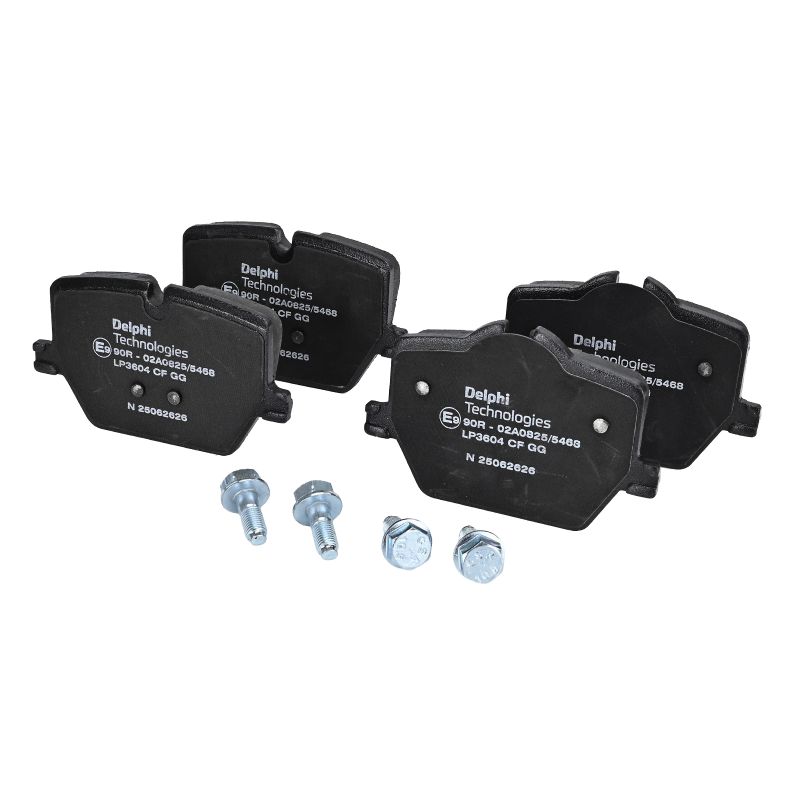 Brake Pad Set, disc brake - LP3604 DELPHI