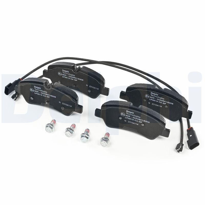 Brake Pad Set, disc brake - LP3619 DELPHI