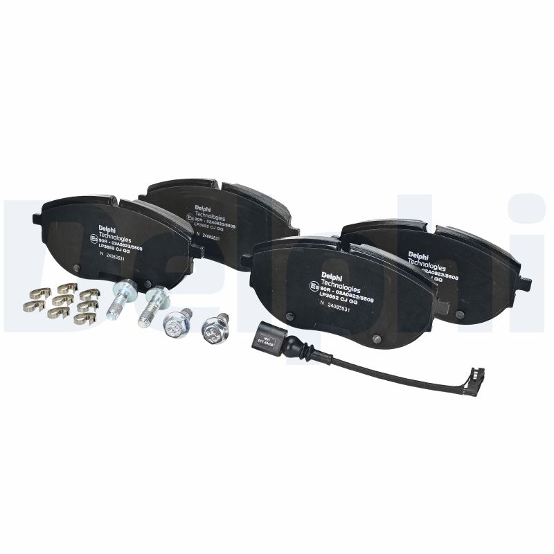 Kit pastiglie freno, Freno a disco - LP3652 DELPHI