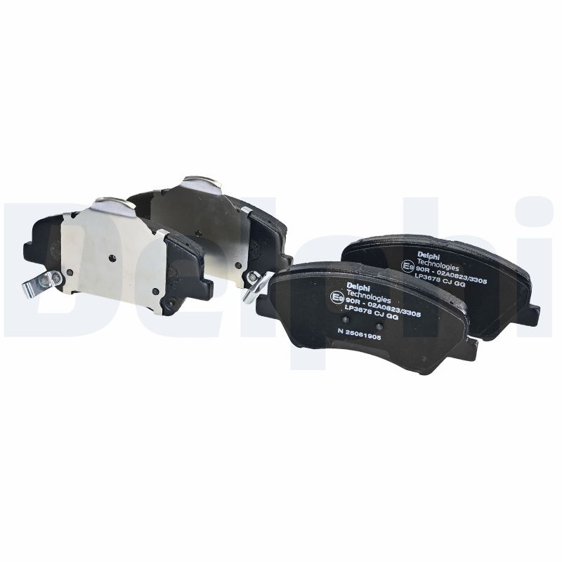 Kit pastiglie freno, Freno a disco - LP3678 DELPHI