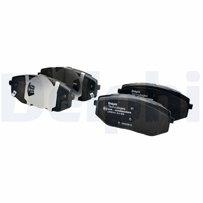 Brake Pad Set, disc brake - LP3741 DELPHI