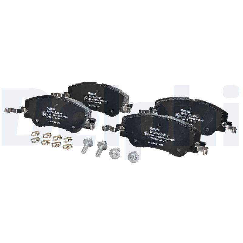 Kit pastiglie freno, Freno a disco - LP3840 DELPHI