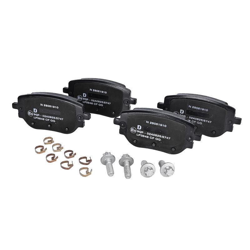 Brake Pad Set, disc brake - LP3848 DELPHI