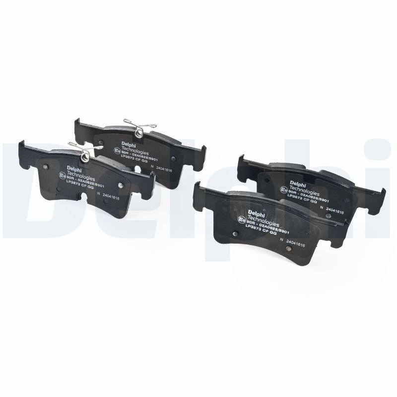 Brake Pad Set, disc brake - LP3873 DELPHI
