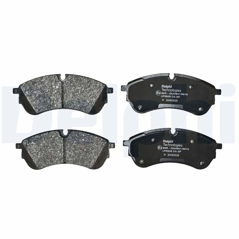 Brake Pad Set, disc brake - LP3909 DELPHI