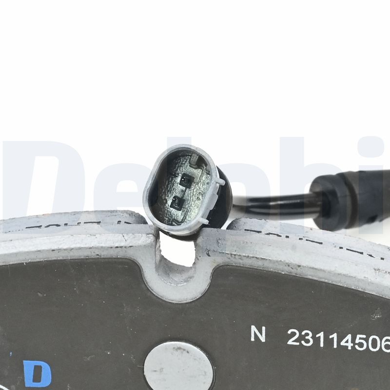 Комплект тормозных колодок, дисковый тормоз - LP5001EV DELPHI