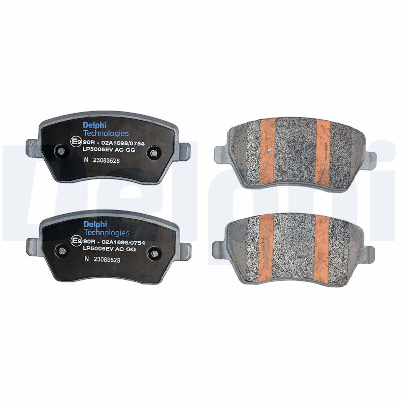 Brake Pad Set, disc brake - LP5005EV DELPHI