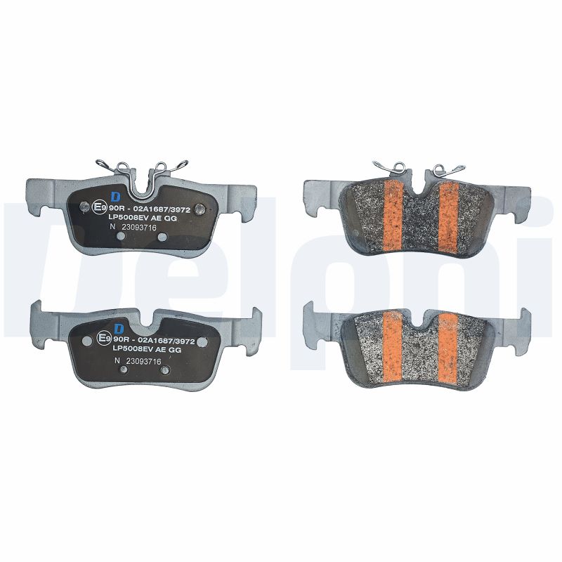 Brake Pad Set, disc brake - LP5008EV DELPHI