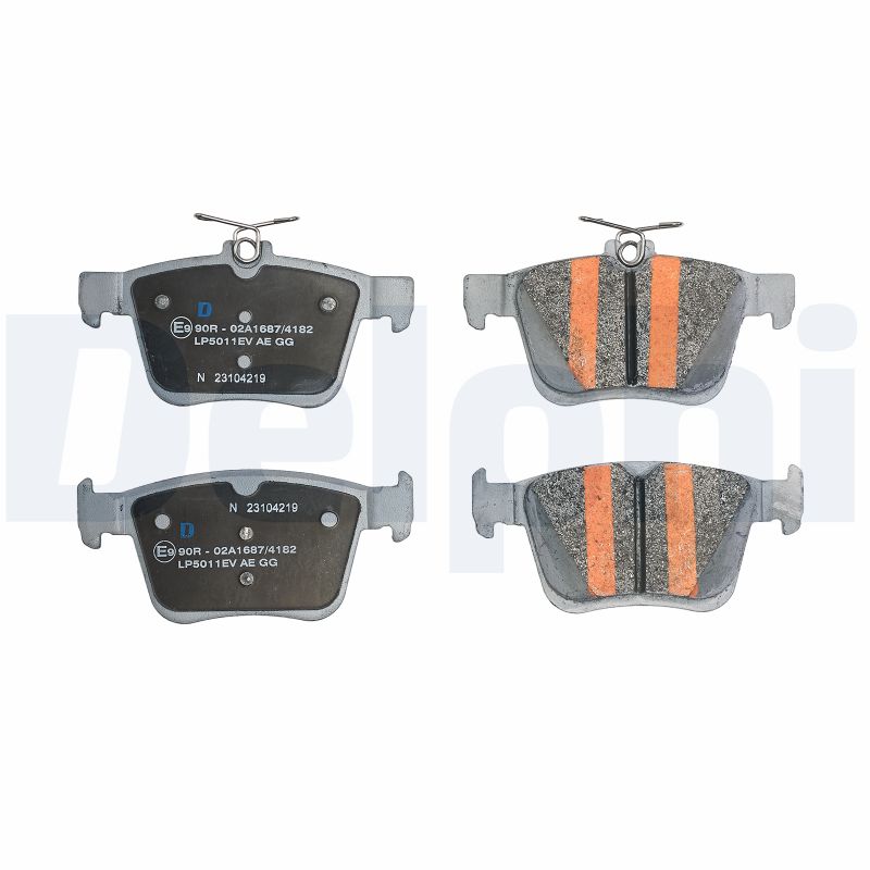 Brake Pad Set, disc brake - LP5011EV DELPHI