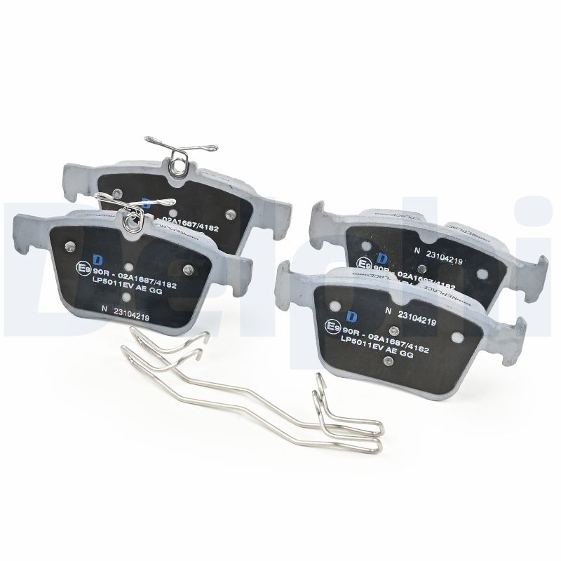 Brake Pad Set, disc brake - LP5011EV DELPHI