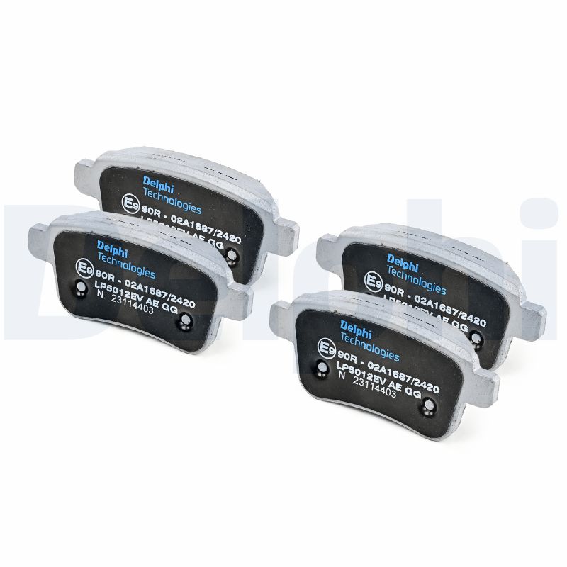 Brake Pad Set, disc brake - LP5012EV DELPHI