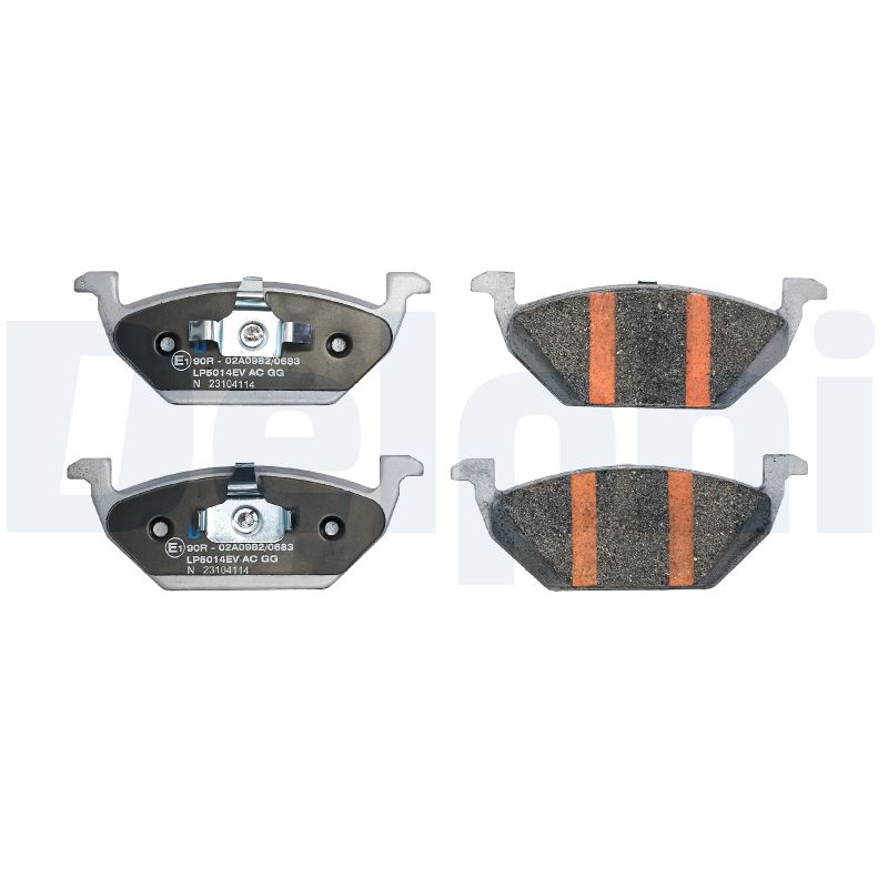 Brake Pad Set, disc brake - LP5014EV DELPHI