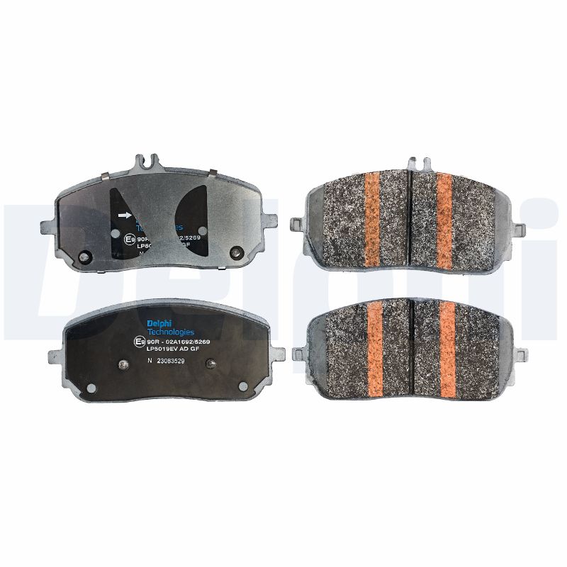 Brake Pad Set, disc brake - LP5019EV DELPHI