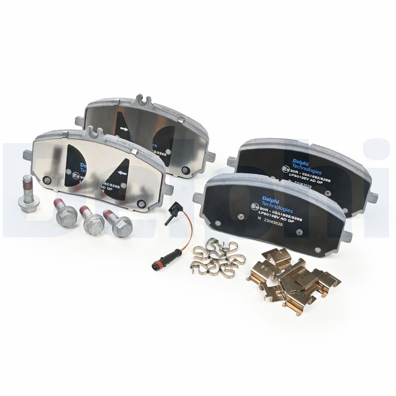 Brake Pad Set, disc brake - LP5019EV DELPHI