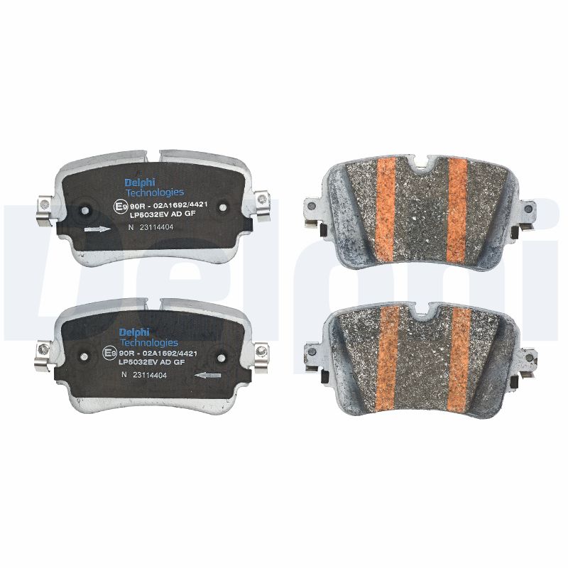 Brake Pad Set, disc brake - LP5032EV DELPHI