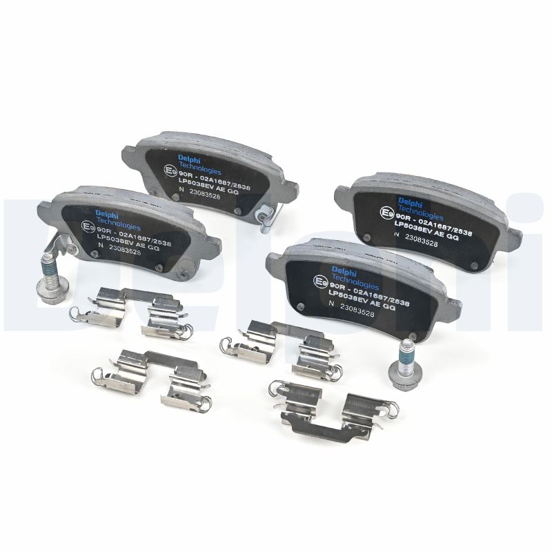 Brake Pad Set, disc brake - LP5038EV DELPHI