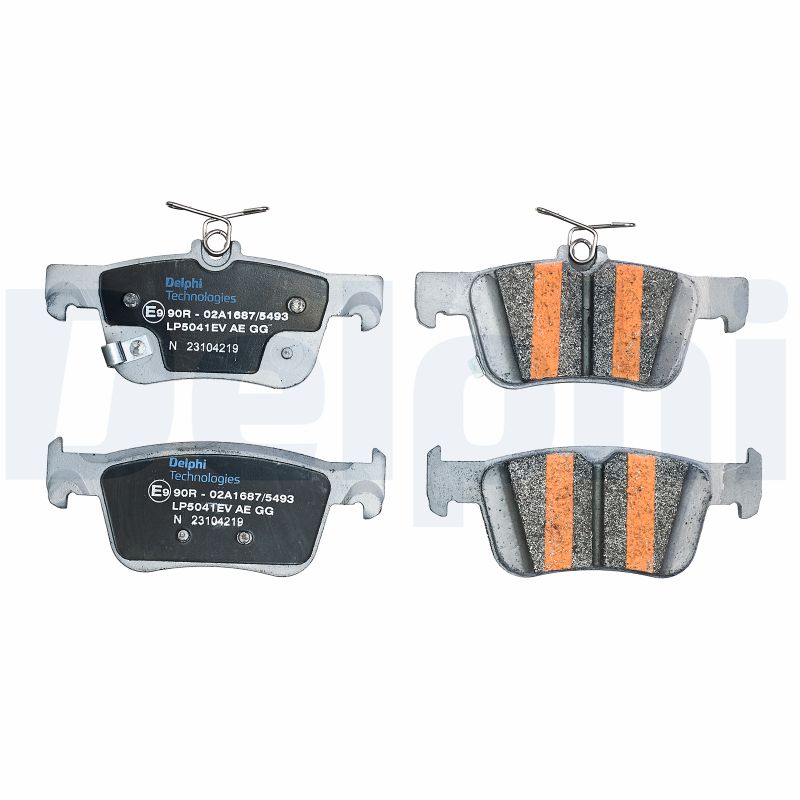 Brake Pad Set, disc brake - LP5041EV DELPHI