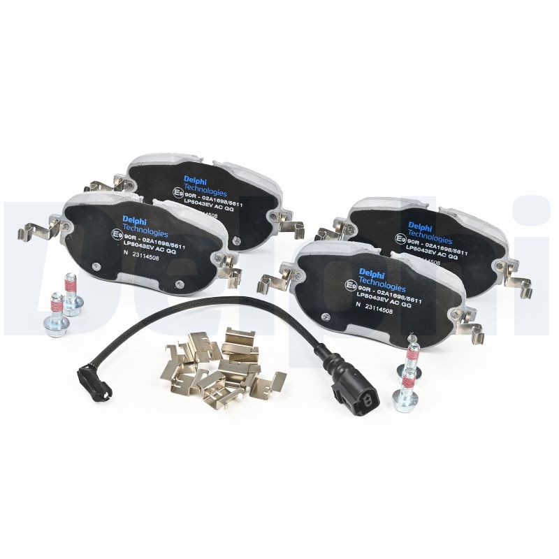 Brake Pad Set, disc brake - LP5043EV DELPHI