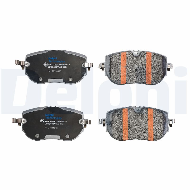 Brake Pad Set, disc brake - LP5046EV DELPHI
