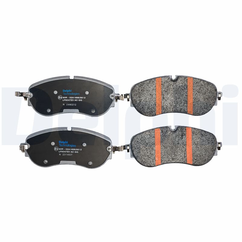 Brake Pad Set, disc brake - LP5047EV DELPHI