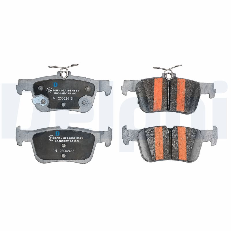 Brake Pad Set, disc brake - LP5059EV DELPHI