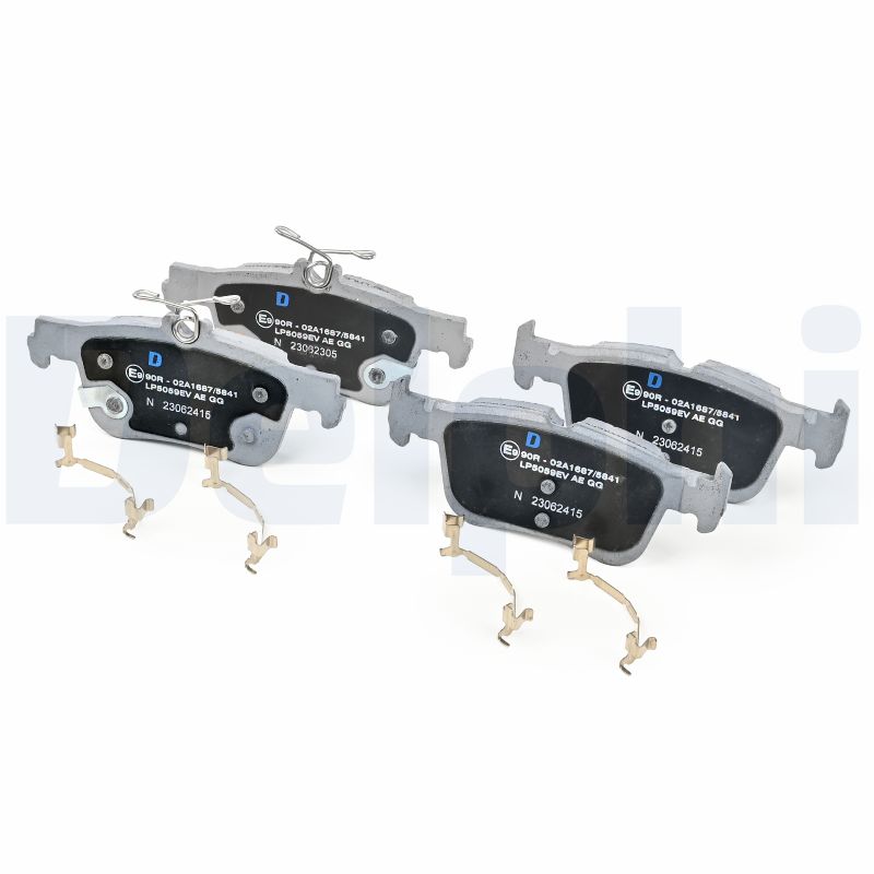 Brake Pad Set, disc brake - LP5059EV DELPHI