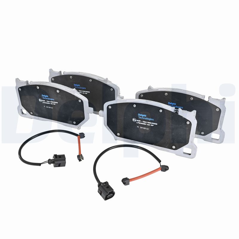 Комплект тормозных колодок, дисковый тормоз - LP5065EV DELPHI