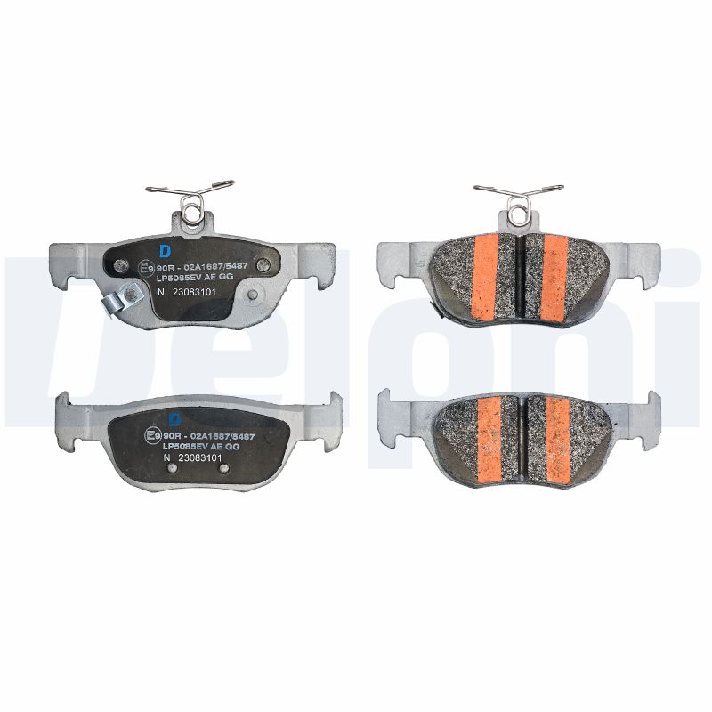 Brake Pad Set, disc brake - LP5085EV DELPHI