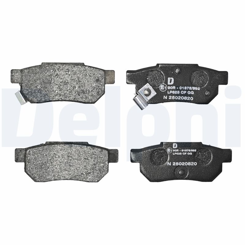 Brake Pad Set, disc brake - LP625 DELPHI