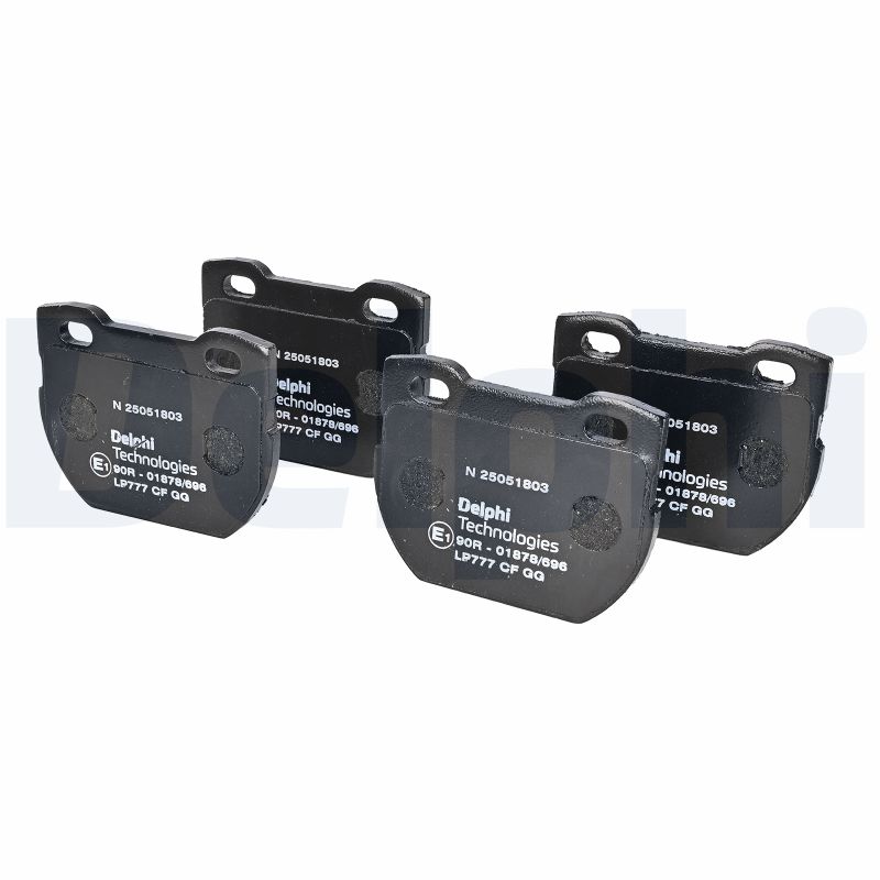 Brake Pad Set, disc brake - LP777 DELPHI