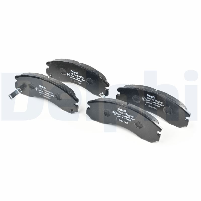 Brake Pad Set, disc brake - LP871 DELPHI