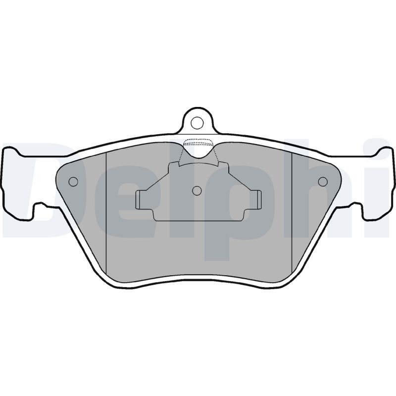 Brake Pad Set, disc brake - LP873 DELPHI