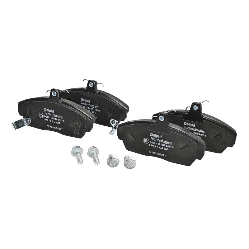 Kit pastiglie freno, Freno a disco - LP911 DELPHI