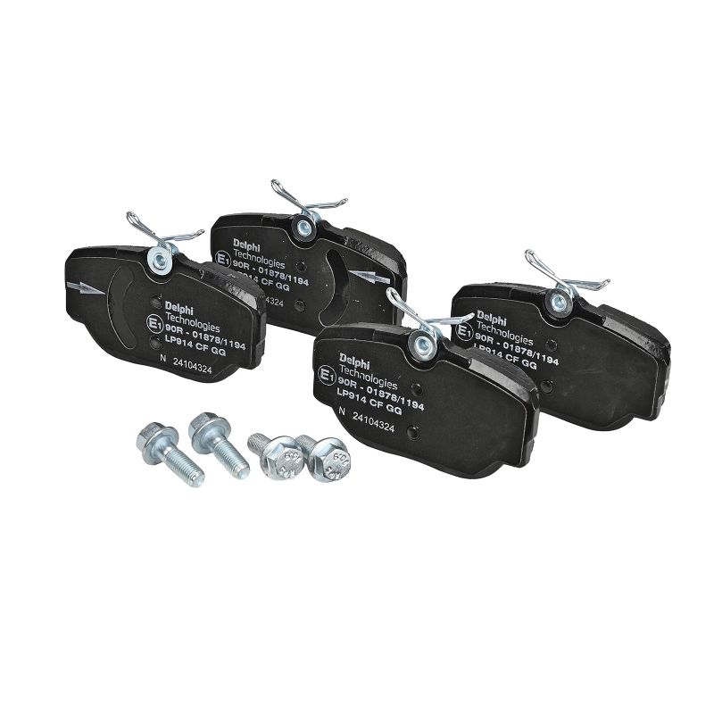 Brake Pad Set, disc brake - LP914 DELPHI