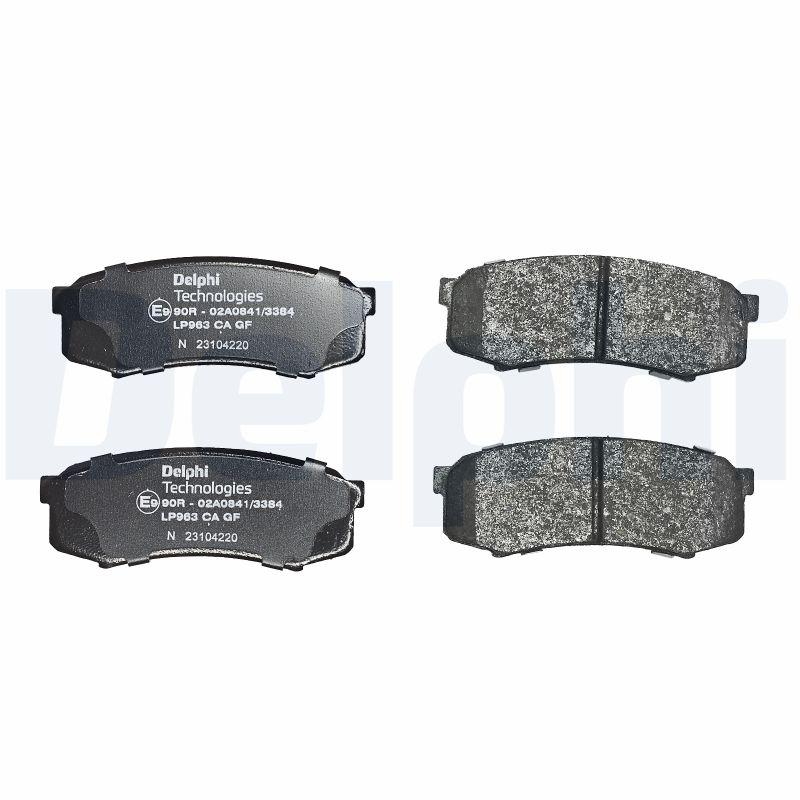 Brake Pad Set, disc brake - LP963 DELPHI