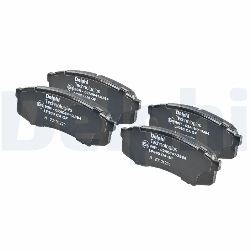 Brake Pad Set, disc brake - LP963 DELPHI