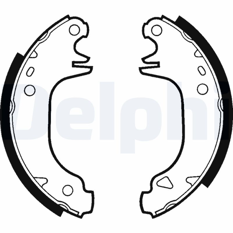 Bremsbackensatz - LS1293 DELPHI