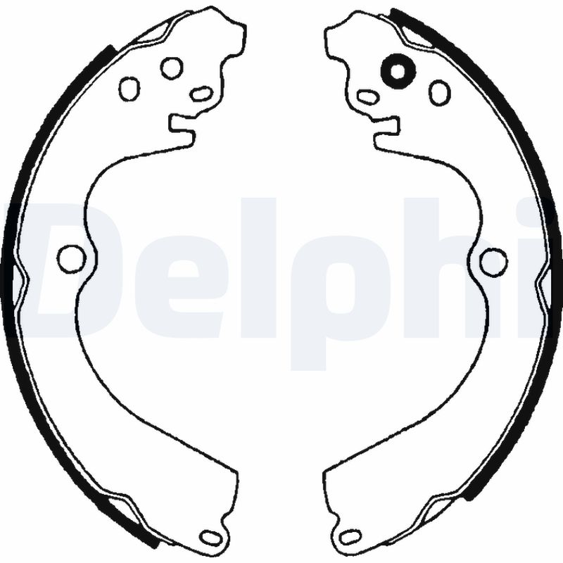 Brake Shoe Set - LS1604 DELPHI