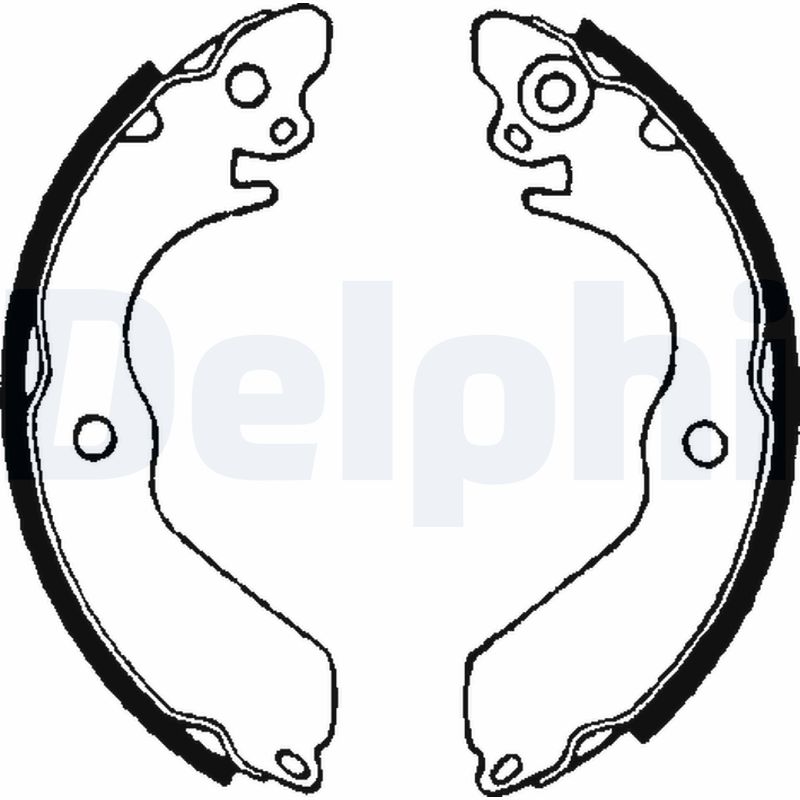 Bremsbackensatz - LS1649 DELPHI