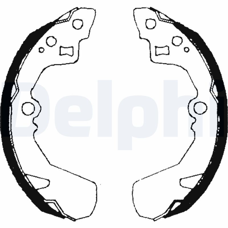 Brake Shoe Set - LS1685 DELPHI