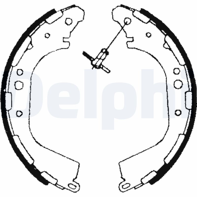 Brake Shoe Set - LS1709 DELPHI