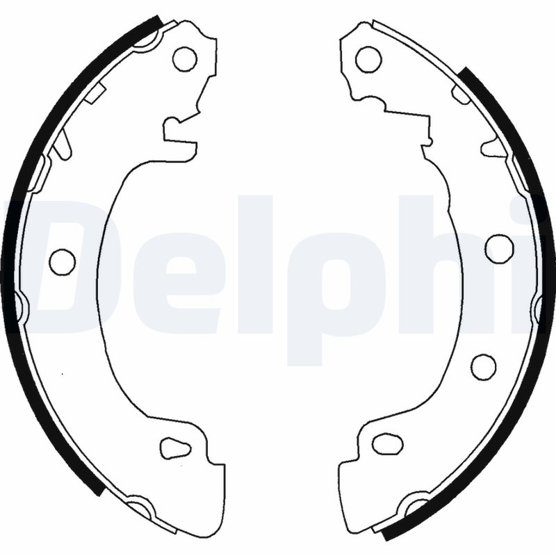 Brake Shoe Set - LS1724 DELPHI