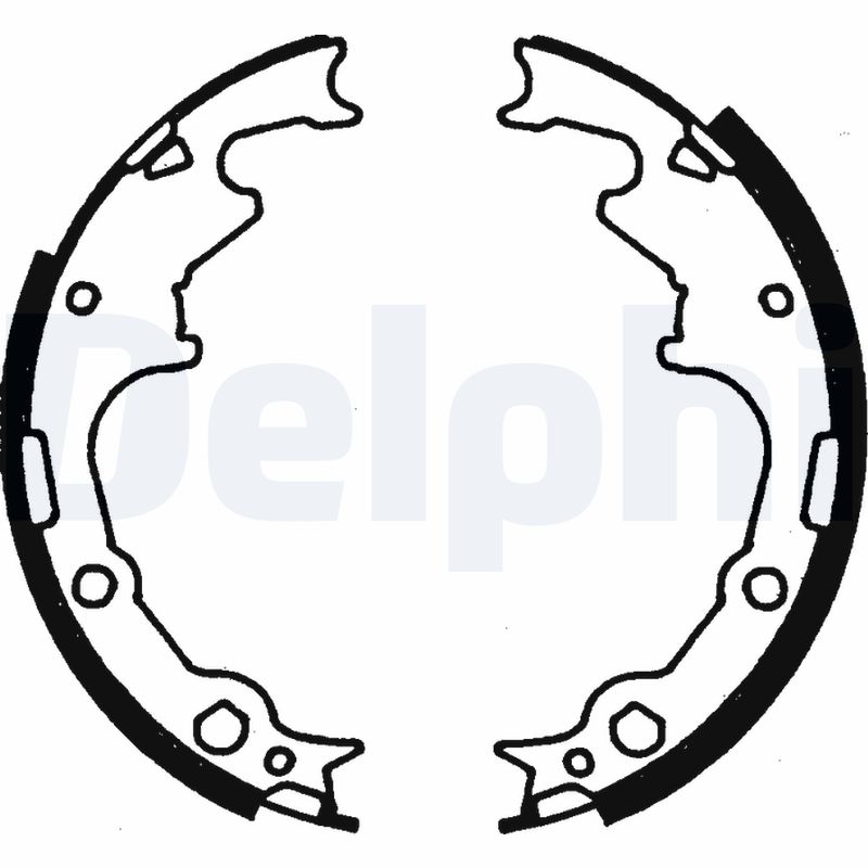 Bremsbackensatz - LS1780 DELPHI
