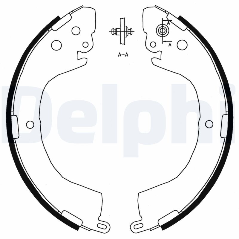 Brake Shoe Set - LS1826 DELPHI