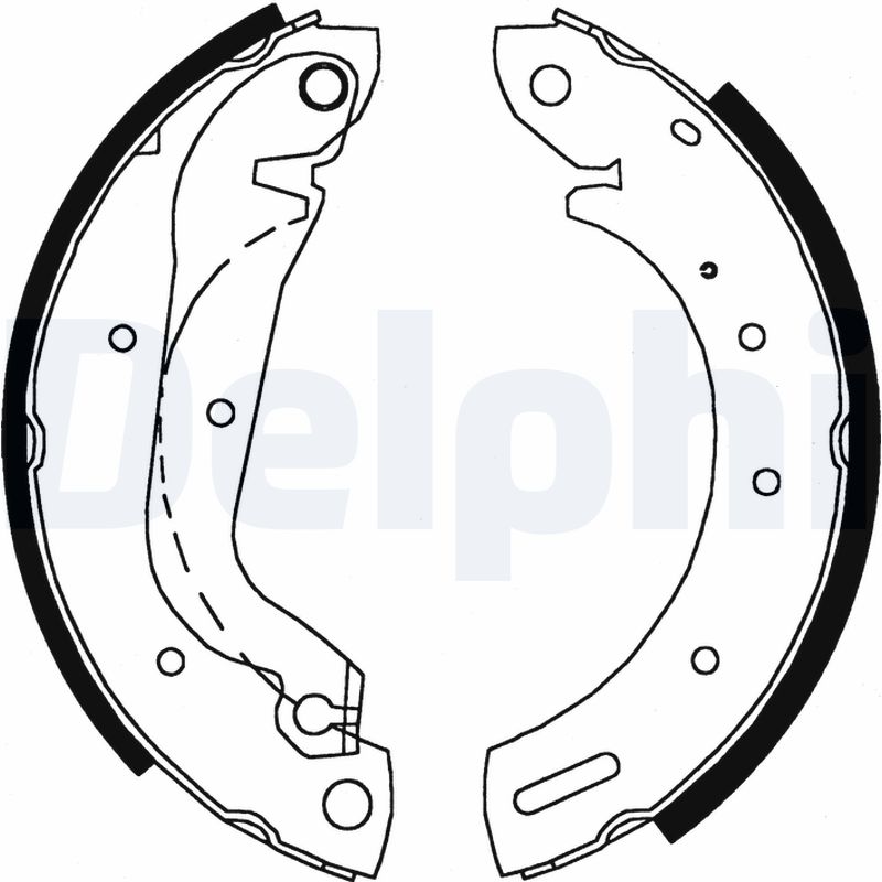 Bremsbackensatz - LS1827 DELPHI